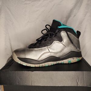 Air Jordan 10 Retro Lady Liberty Kids Shoes Sneakers Boys Size 4.5Y Space Cosmic